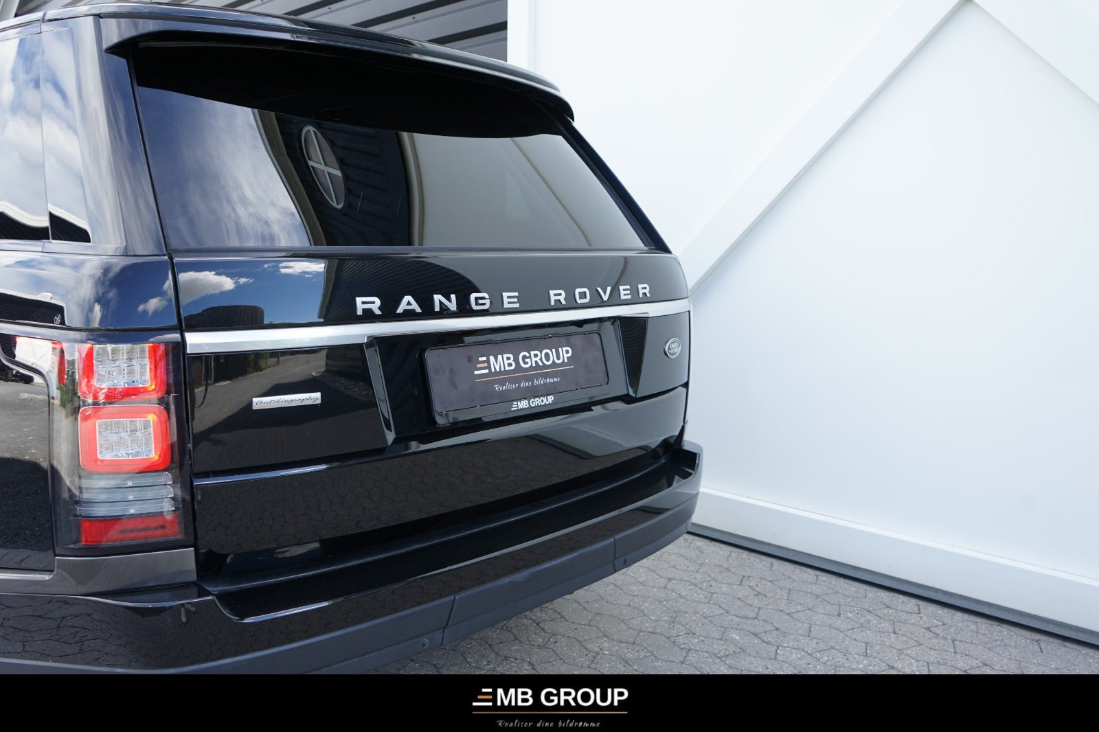 Sort Land Rover Range Rover fra 2015