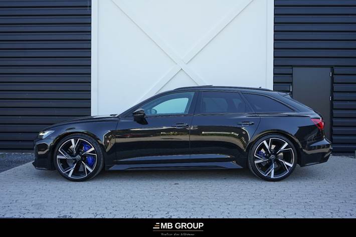 Sort Audi RS6 fra 2020
