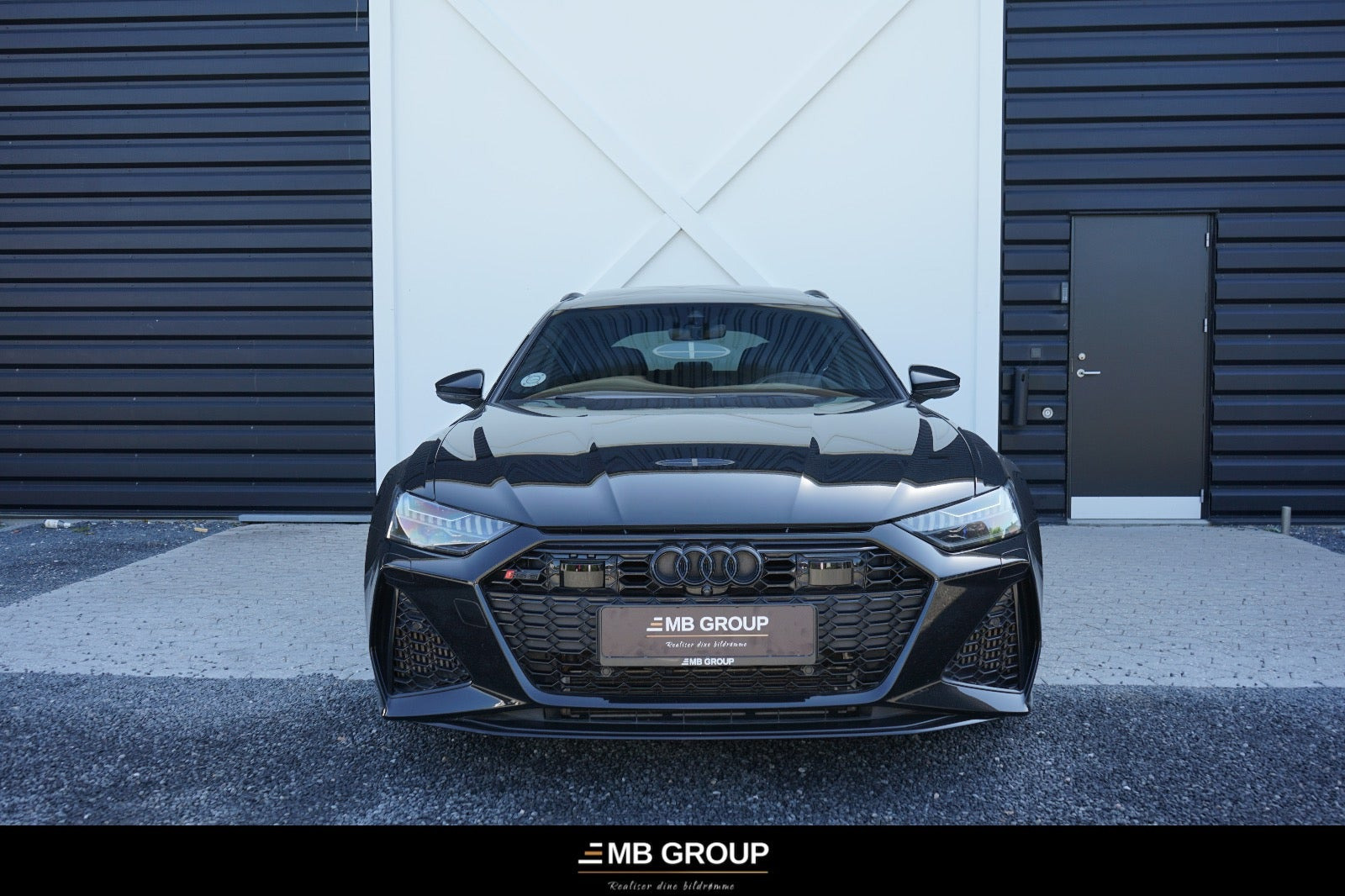 Sort Audi RS6 fra 2020