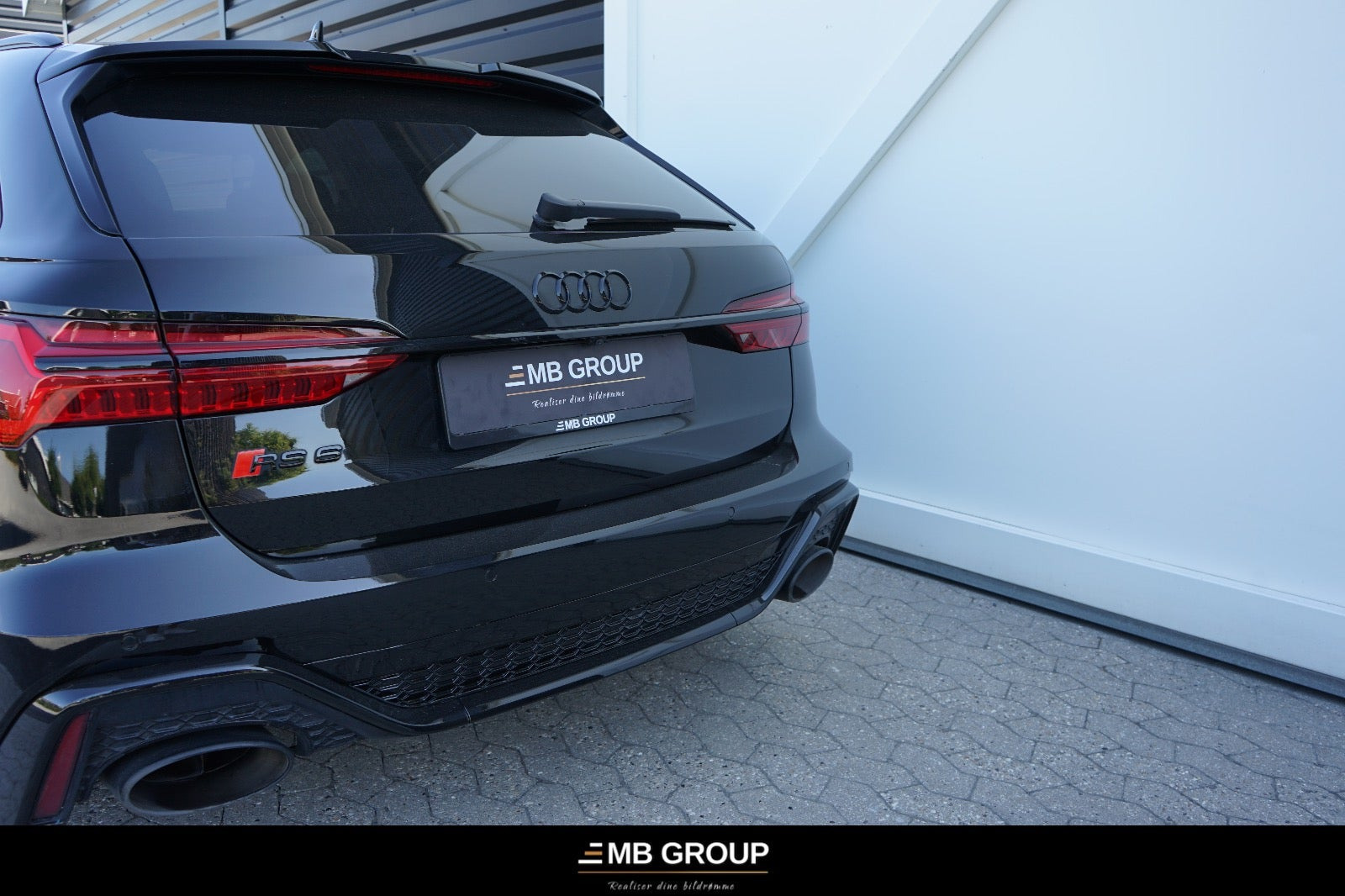 Sort Audi RS6 fra 2020