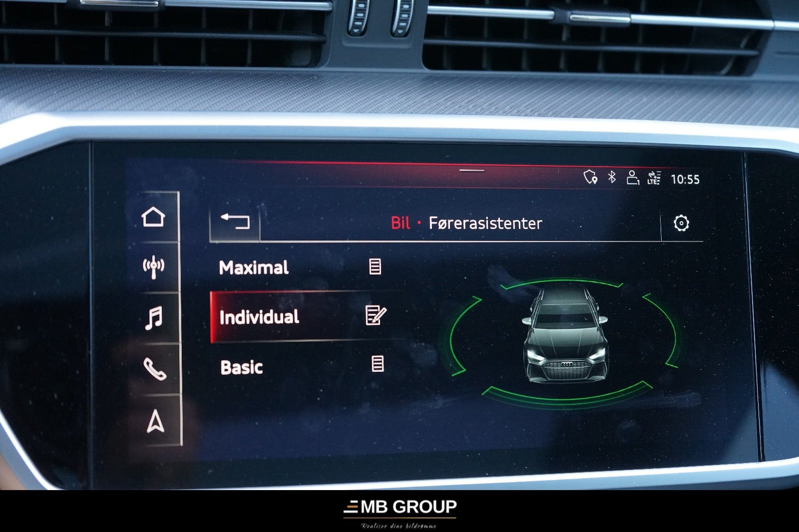 Sort Audi RS6 fra 2020