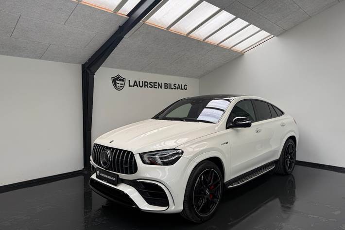 Hvid Mercedes GLE63 fra 2021