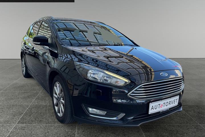 Sort Ford Focus fra 2017