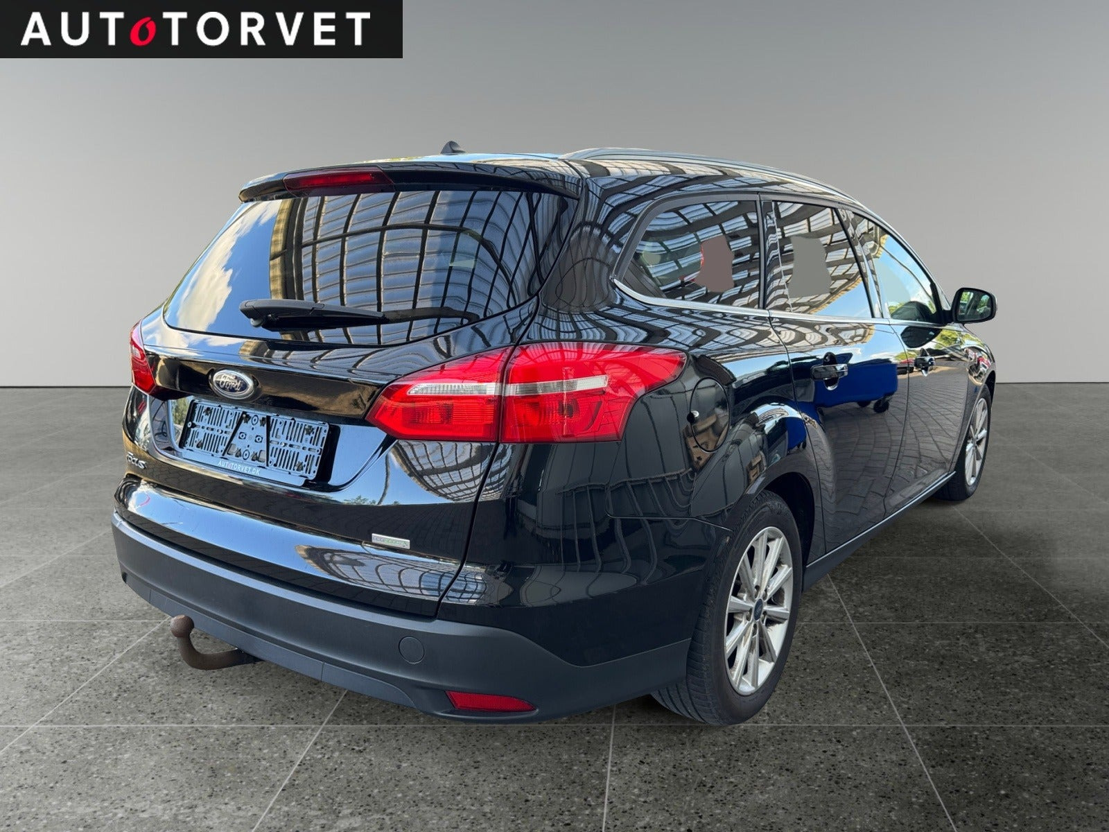 Sort Ford Focus fra 2017