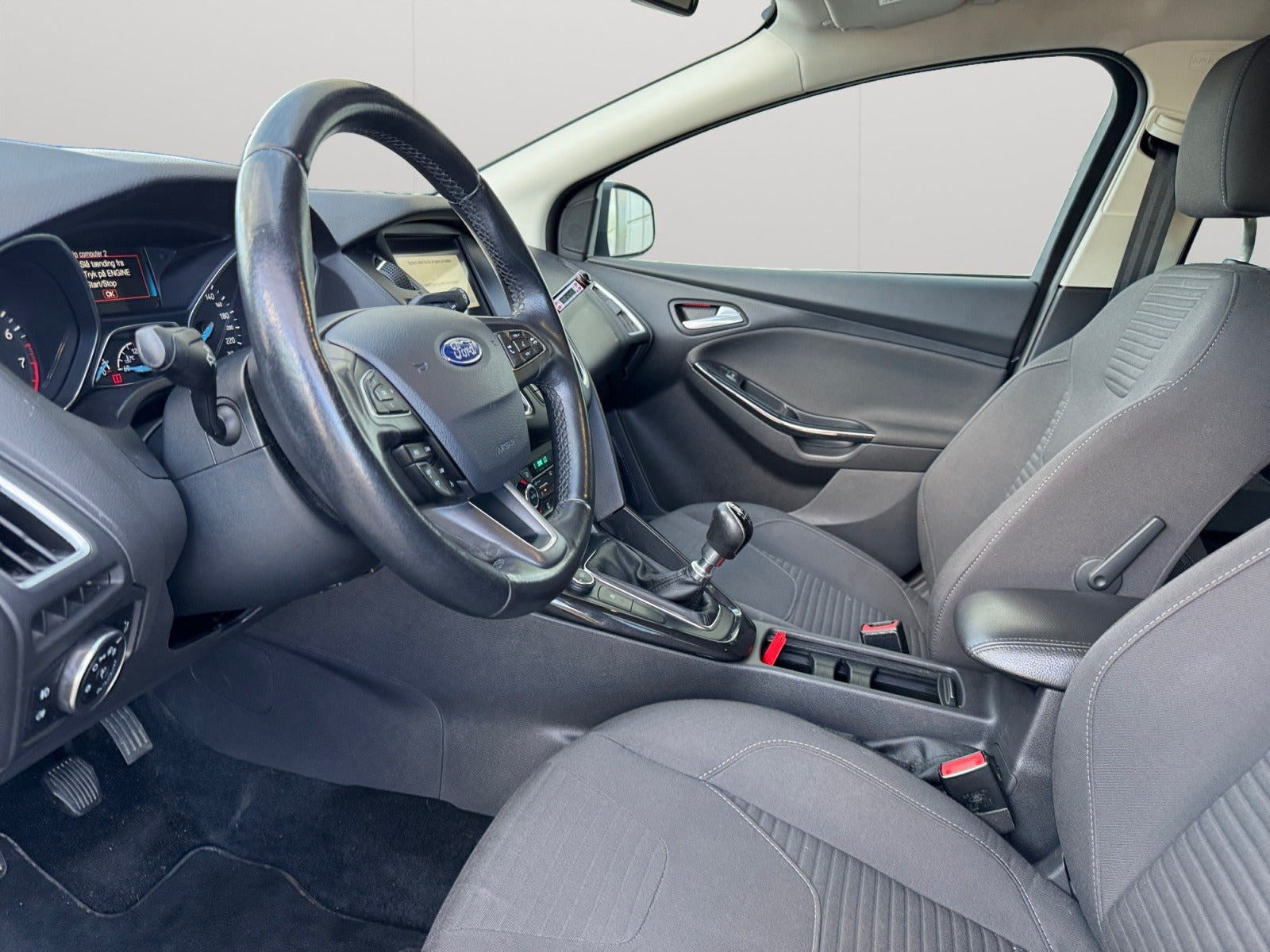 Sort Ford Focus fra 2017