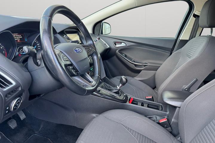 Sort Ford Focus fra 2017