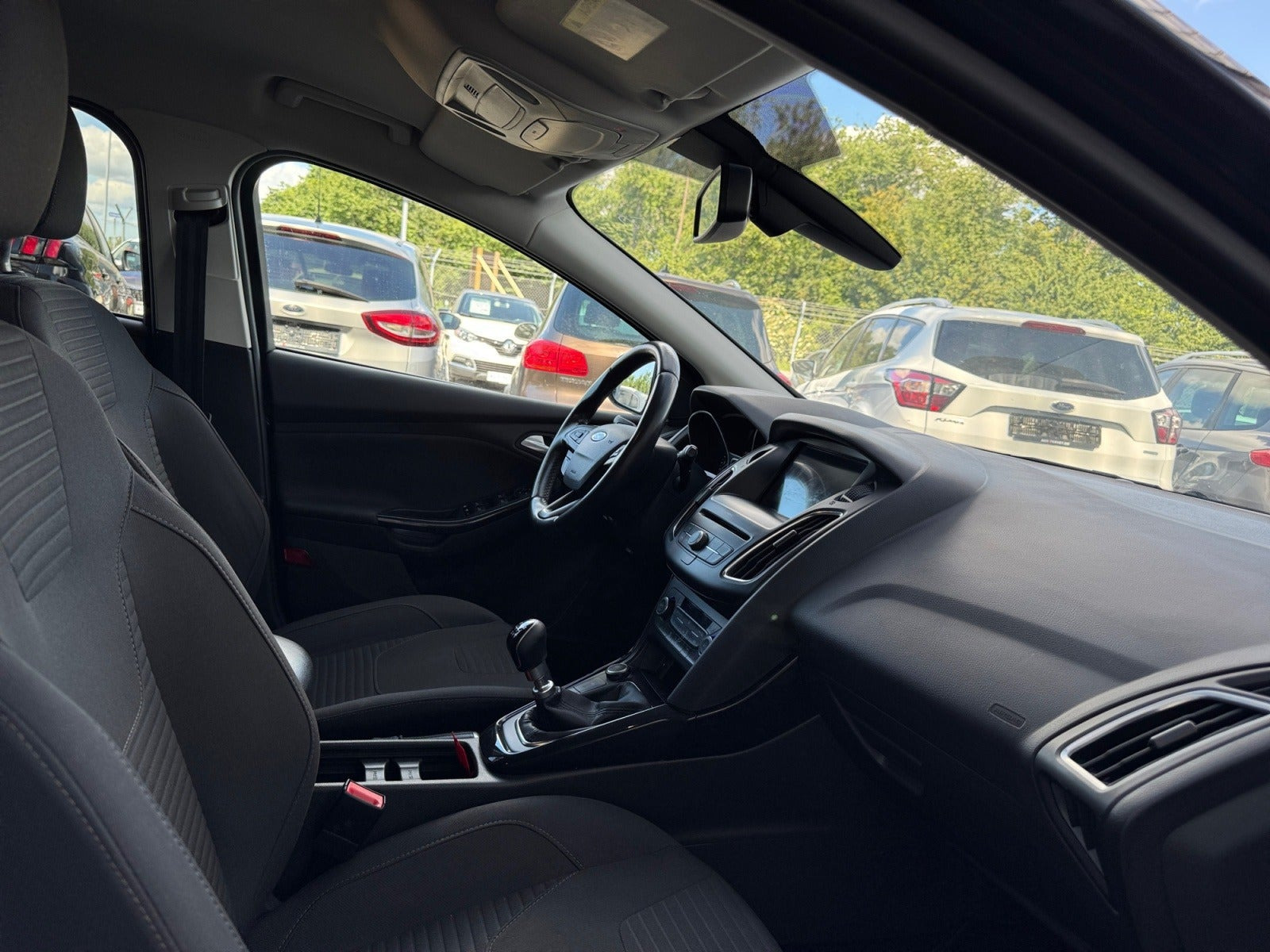 Sort Ford Focus fra 2017