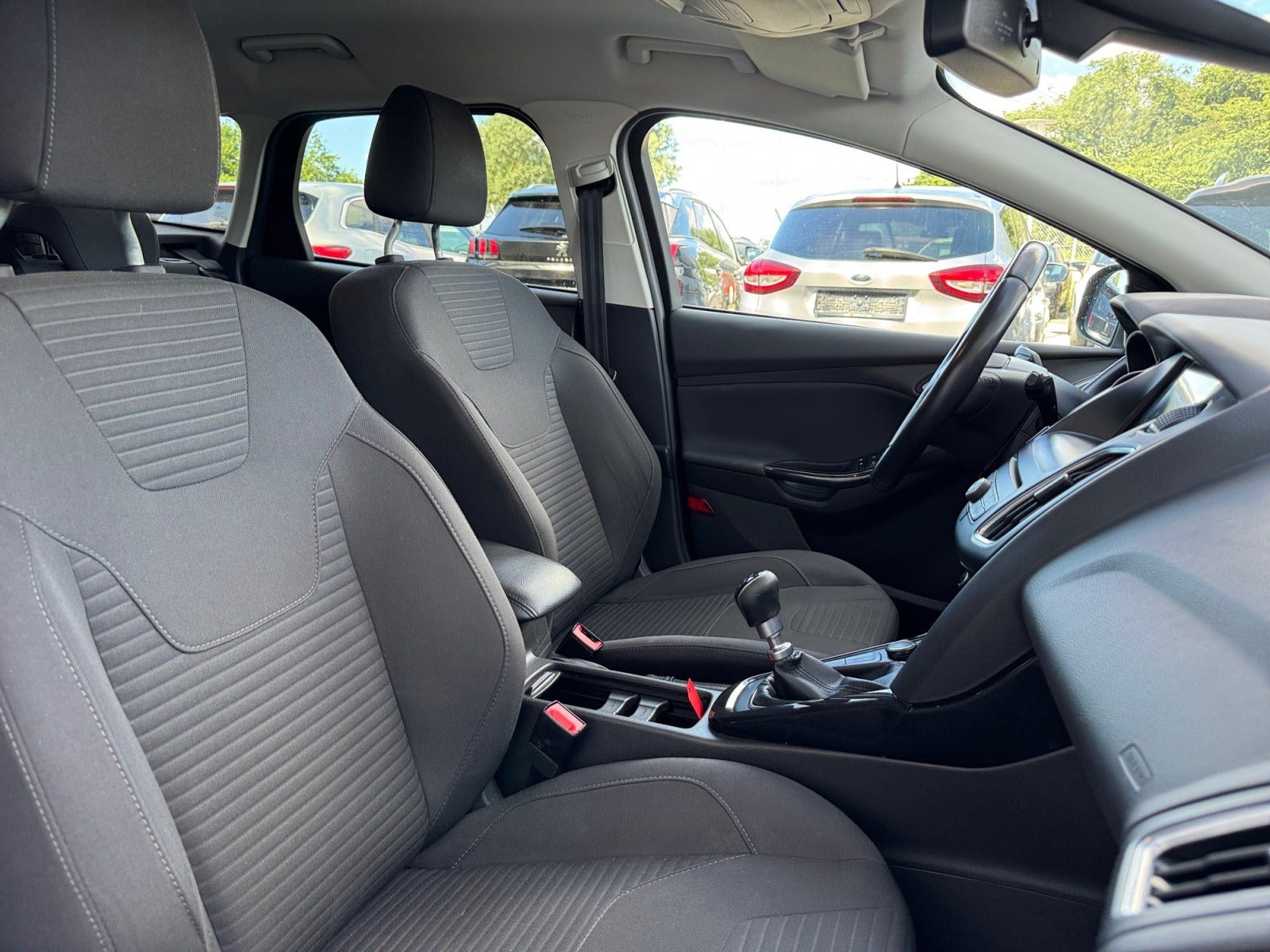 Sort Ford Focus fra 2017