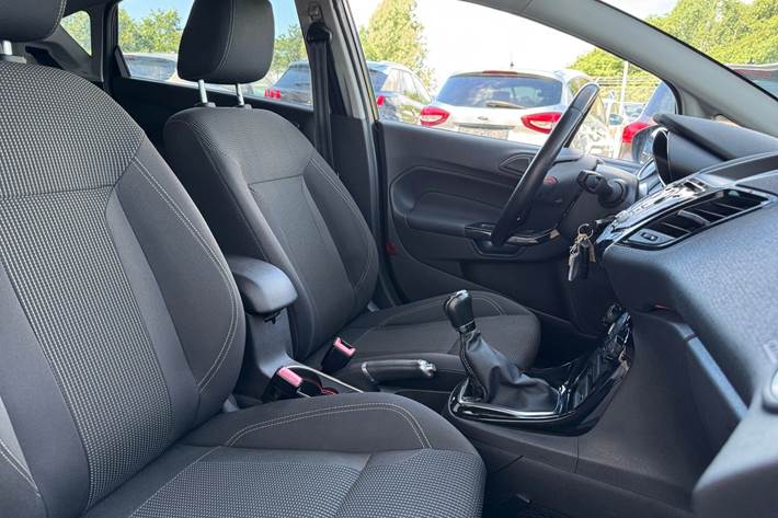 Sort Ford Fiesta fra 2015