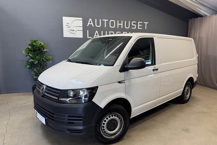 Hvid VW Transporter fra 2018