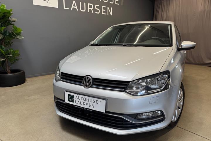 Sølv VW Polo fra 2017