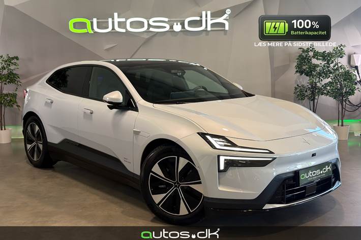 Sølv Polestar 4 fra 2025