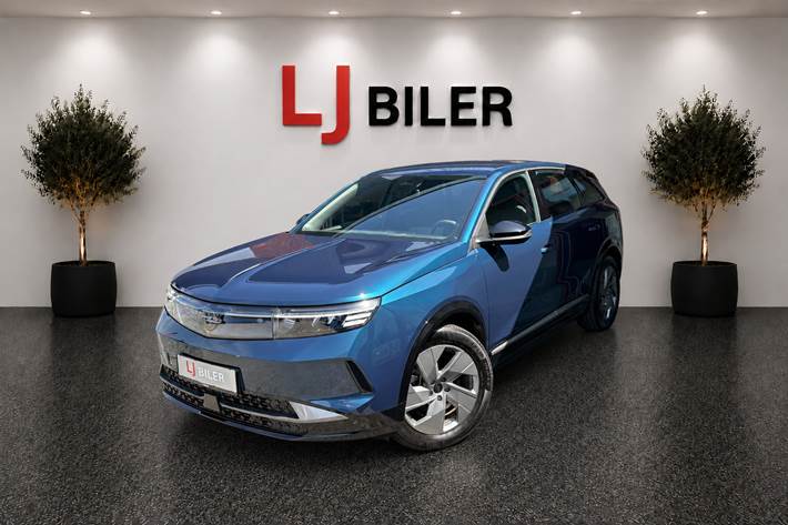 Blå Opel Grandland-e fra 2025