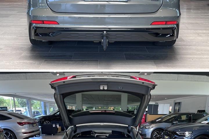 Grå Audi A6 fra 2024