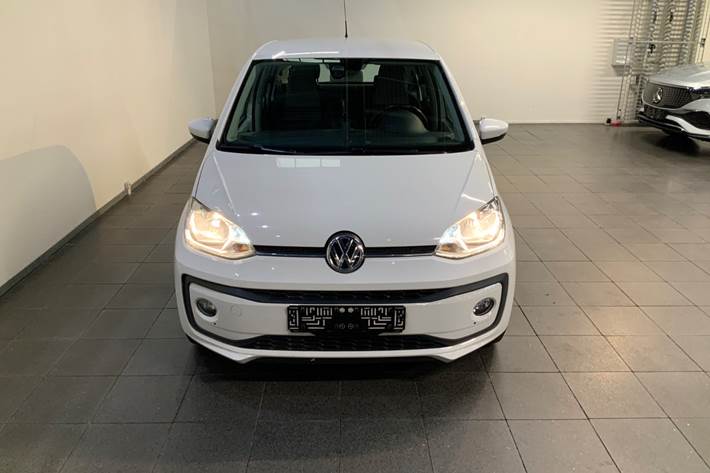 Hvid VW UP! fra 2018