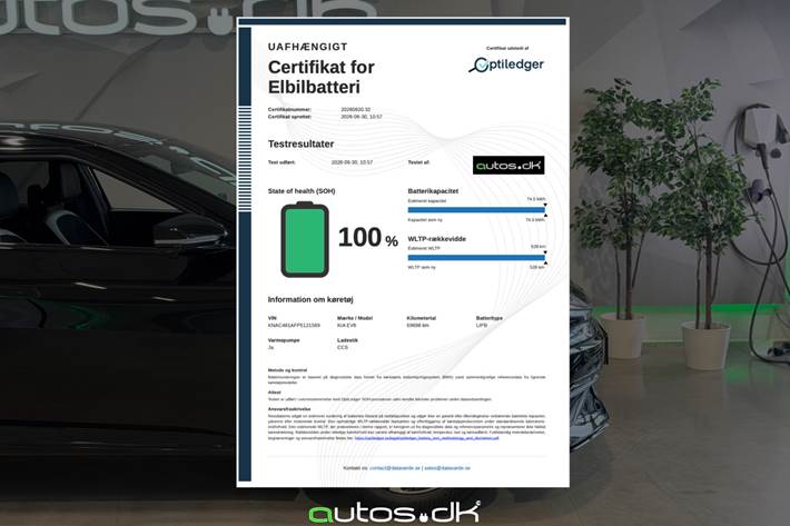 Sort Kia EV6 fra 2023