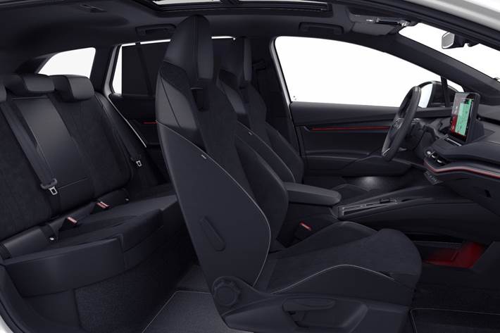 Hvid Skoda Enyaq fra 2026