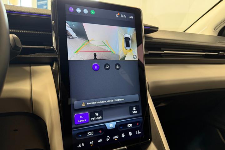 Grå Ford Explorer fra 2024