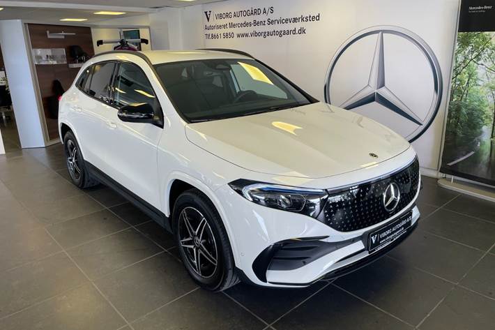 Hvid Mercedes EQA250+ fra 2026