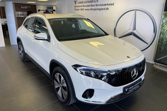 Hvid Mercedes EQA250+ fra 2026