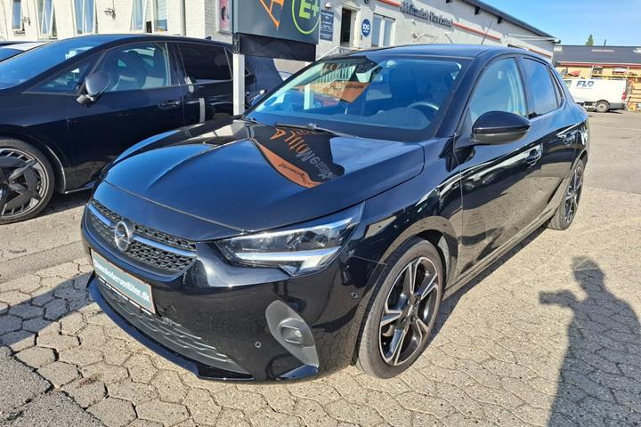 Sort Opel Corsa fra 2020
