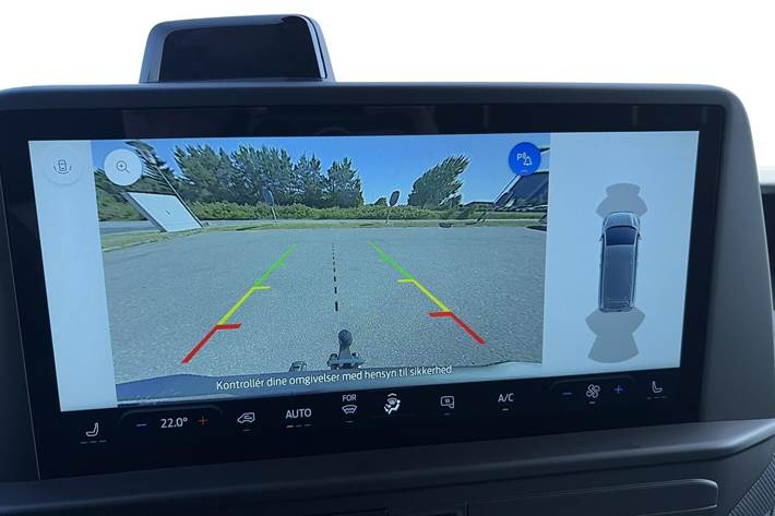 Hvid Ford E-Transit Custom fra 2026