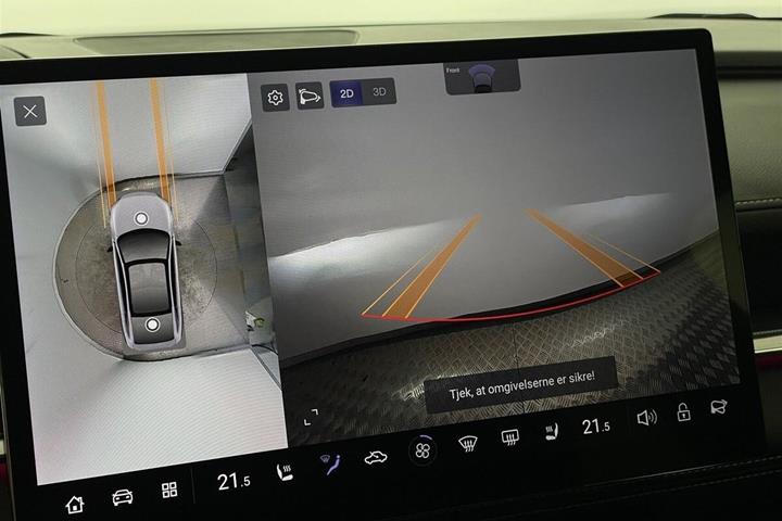 Blå Mazda 6e fra 2026