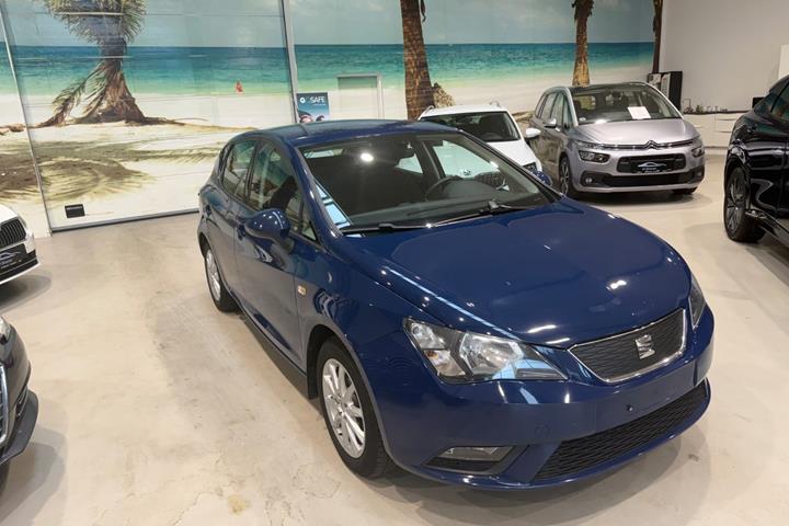 Blå Seat Ibiza fra 2017