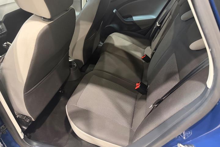 Blå Seat Ibiza fra 2017