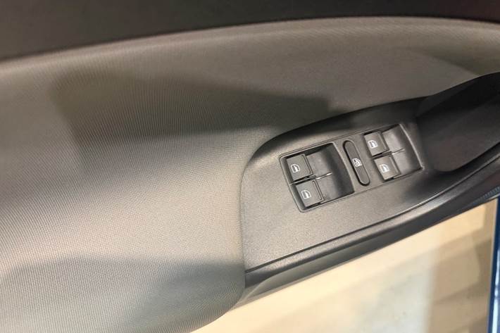 Blå Seat Ibiza fra 2017