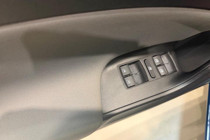 Blå Seat Ibiza fra 2017