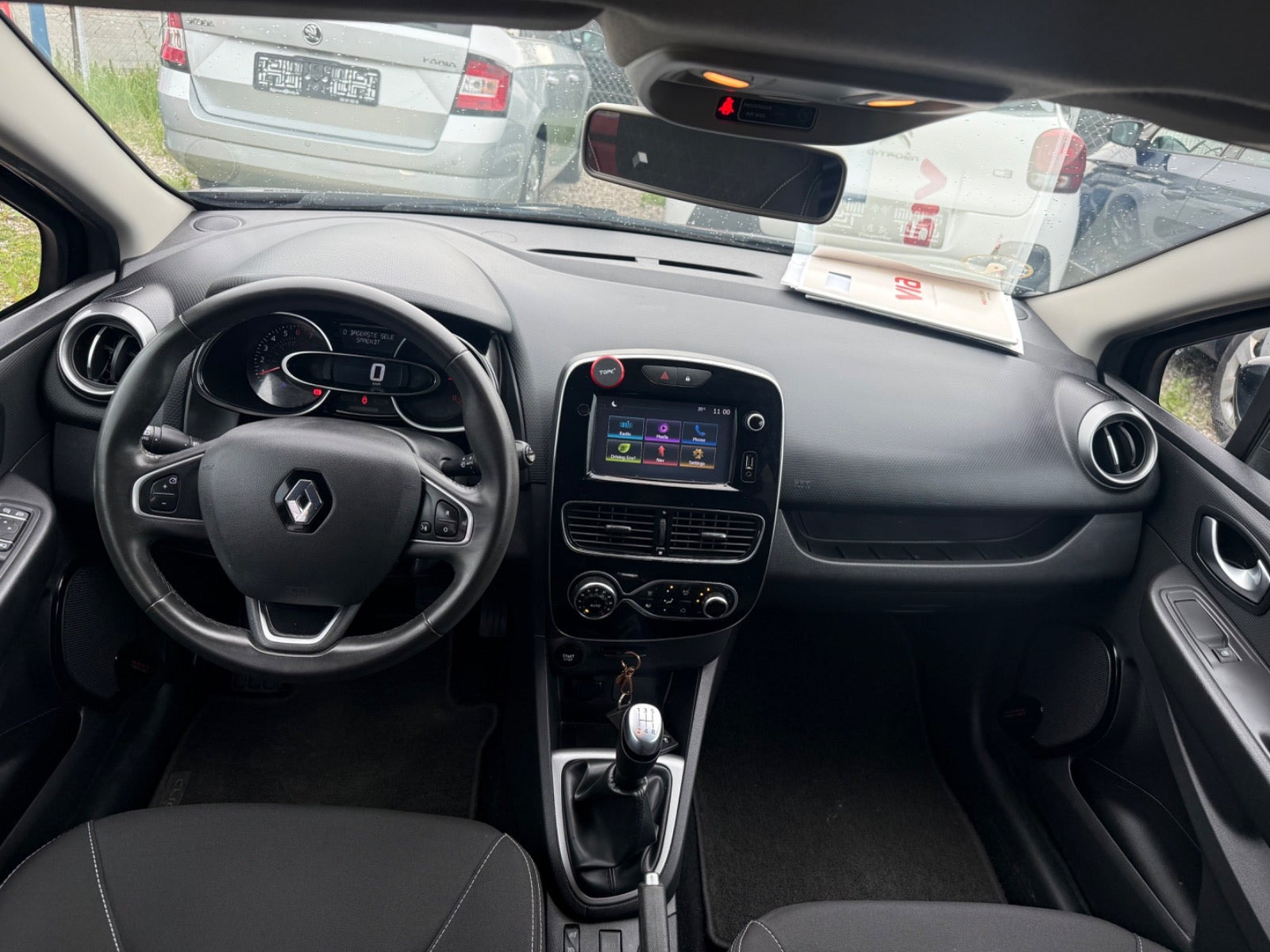Sort Renault Clio IV fra 2018