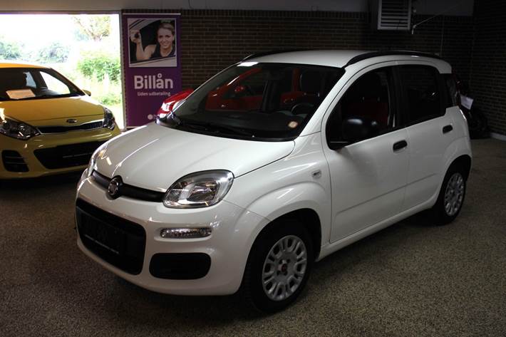 Hvid Fiat Panda fra 2013