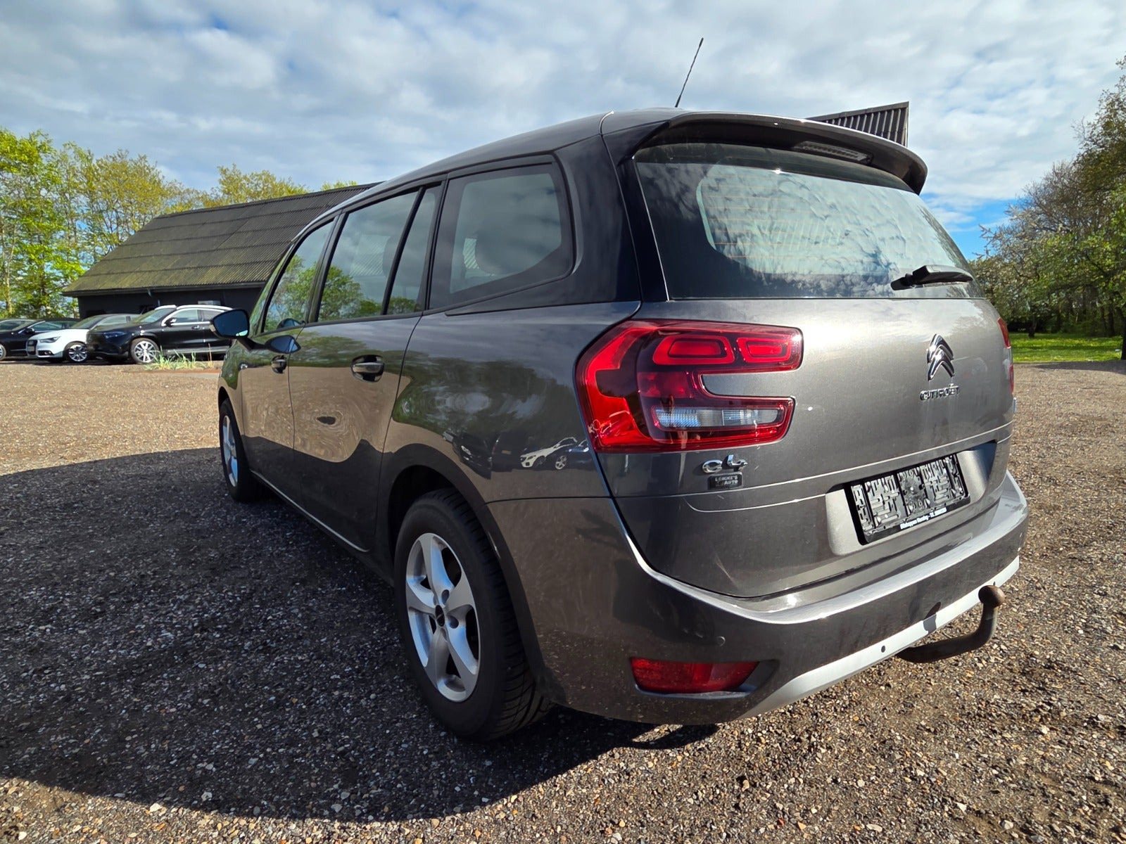Grå Citroën Grand C4 Picasso fra 2018