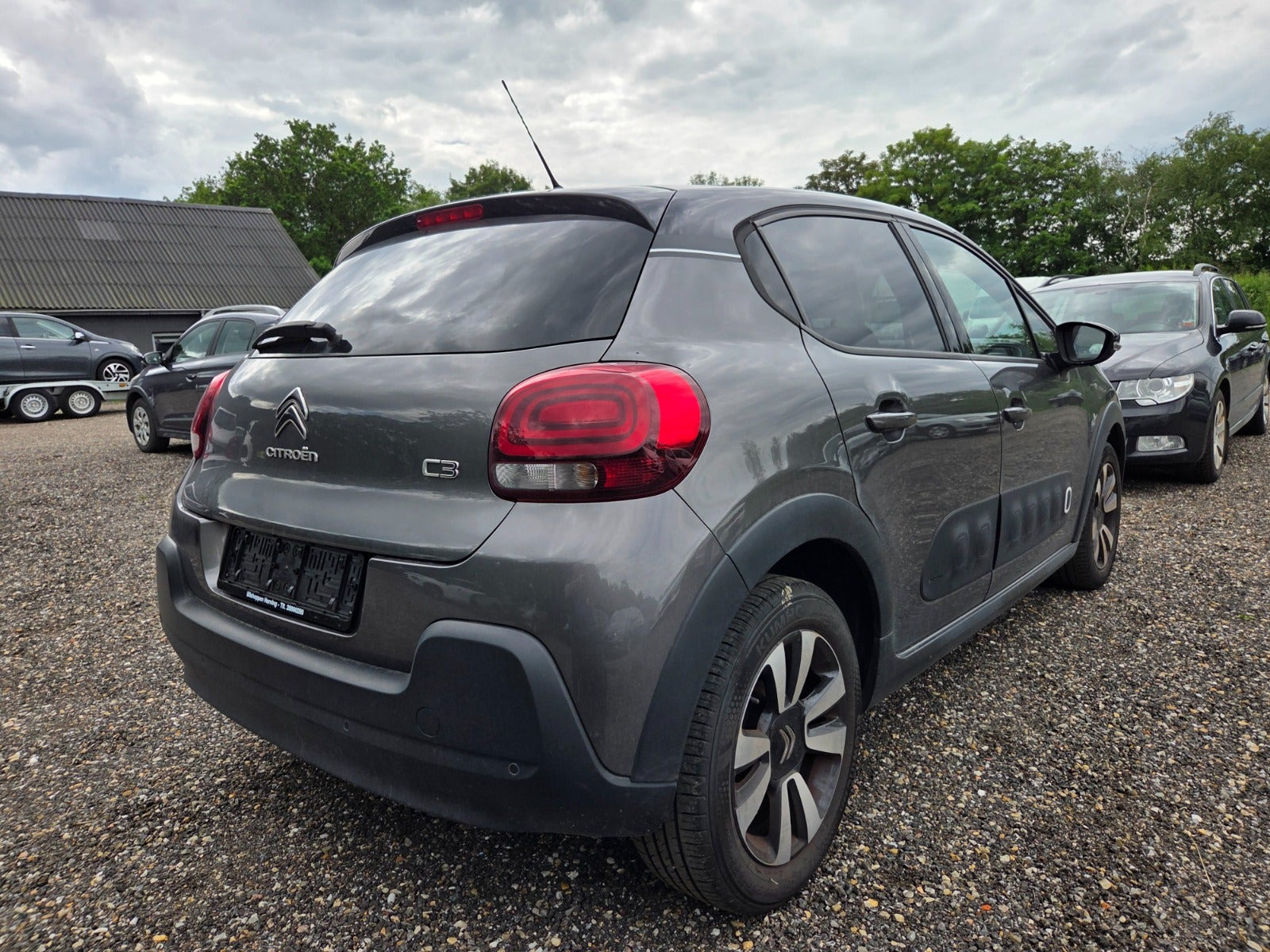 Grå Citroën C3 fra 2019