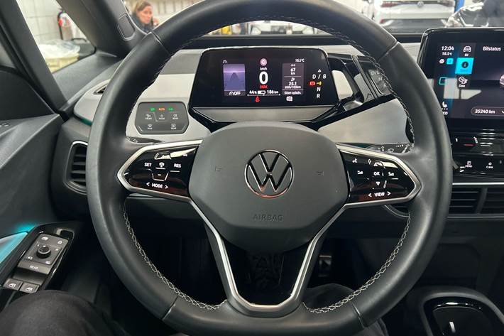 Hvid VW ID.3 fra 2023