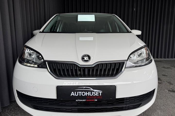 Hvid Skoda Citigo fra 2019