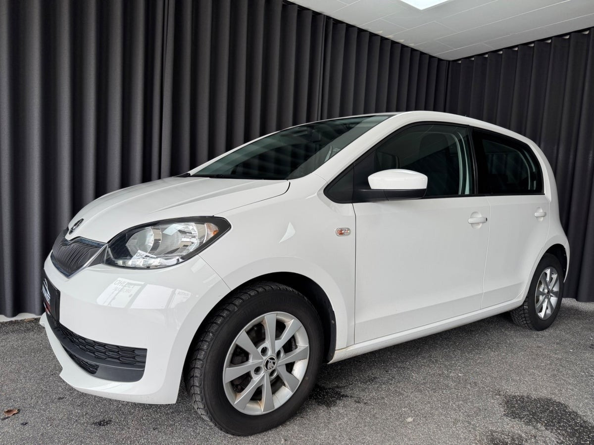 Hvid Skoda Citigo fra 2019