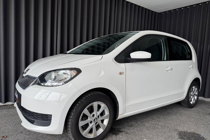 Hvid Skoda Citigo fra 2019