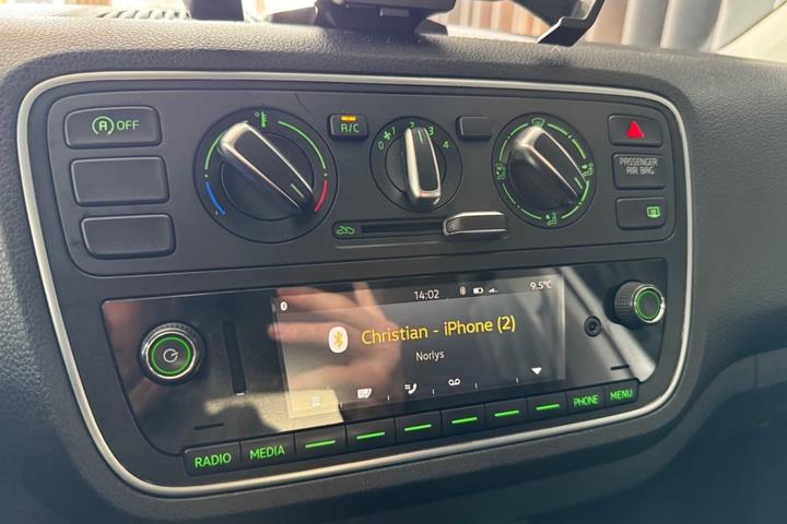 Hvid Skoda Citigo fra 2019
