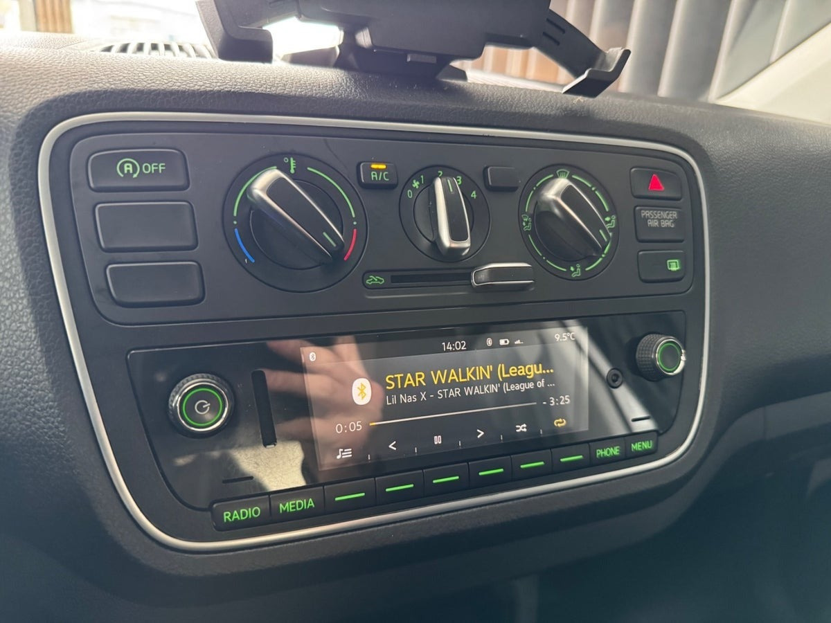 Hvid Skoda Citigo fra 2019