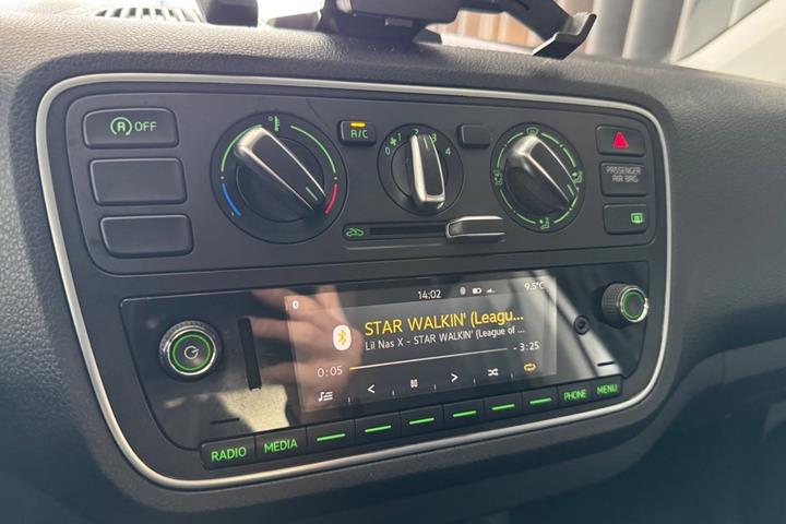 Hvid Skoda Citigo fra 2019