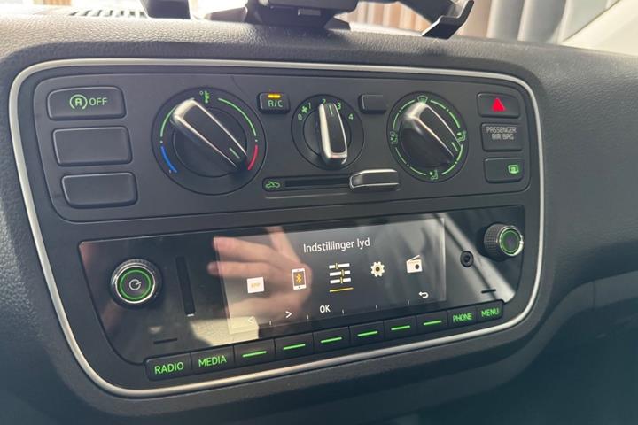 Hvid Skoda Citigo fra 2019