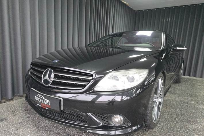 Sort Mercedes CL500 fra 2007