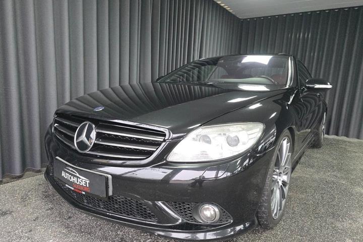 Sort Mercedes CL500 fra 2007