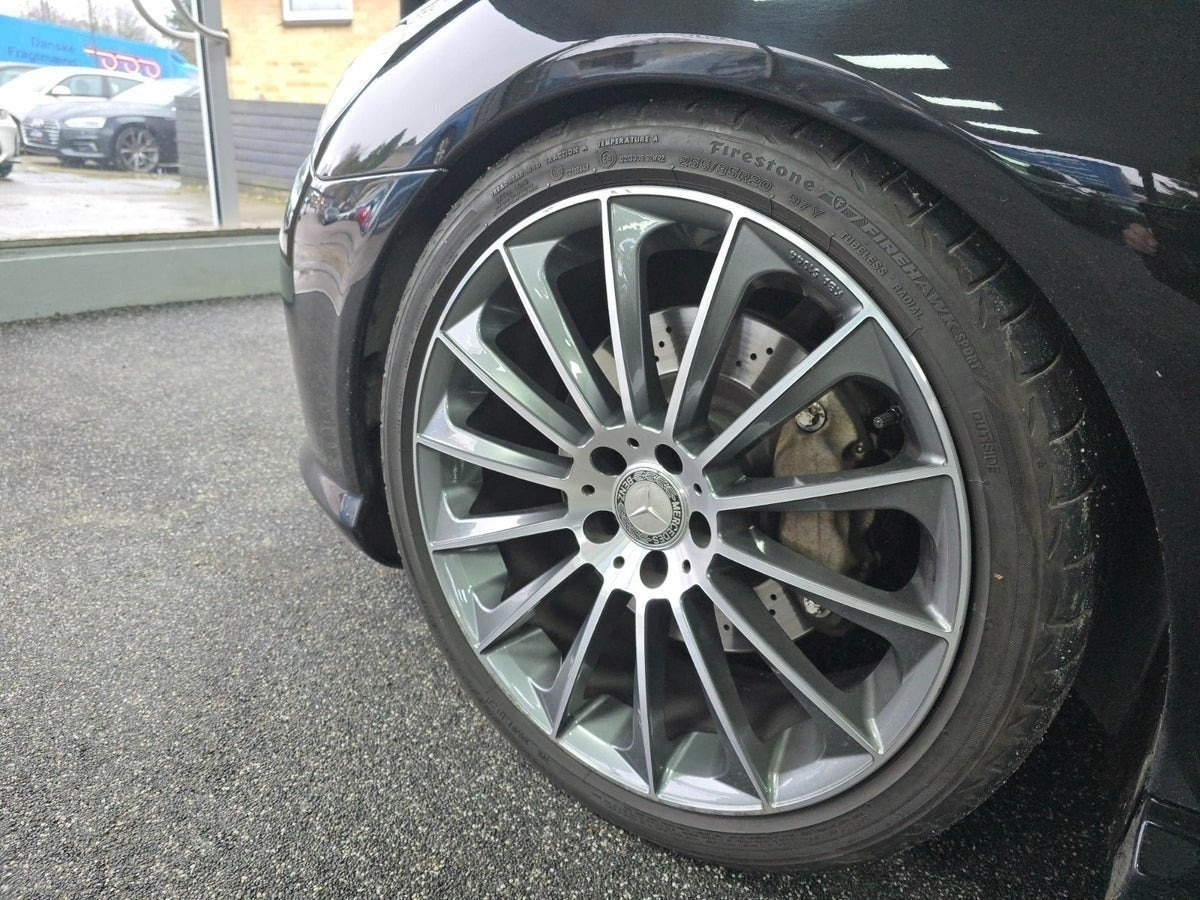 Sort Mercedes CL500 fra 2007