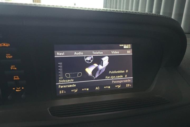 Sort Mercedes CL500 fra 2007
