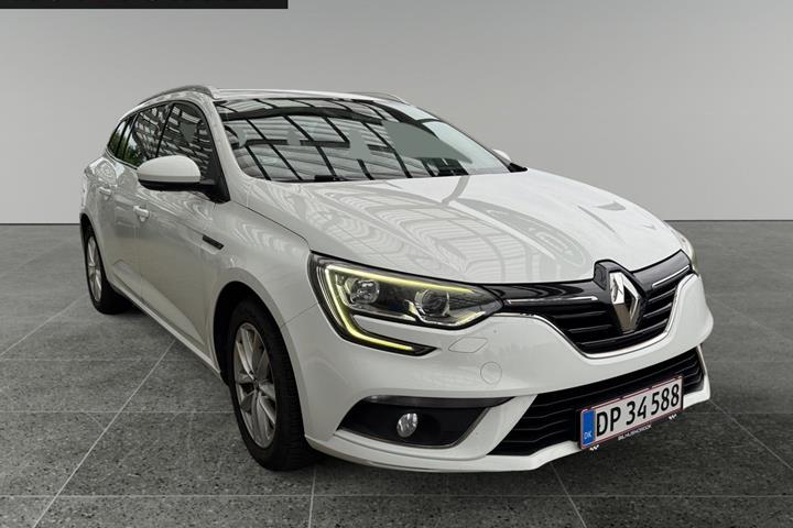 Hvid Renault Megane IV fra 2018