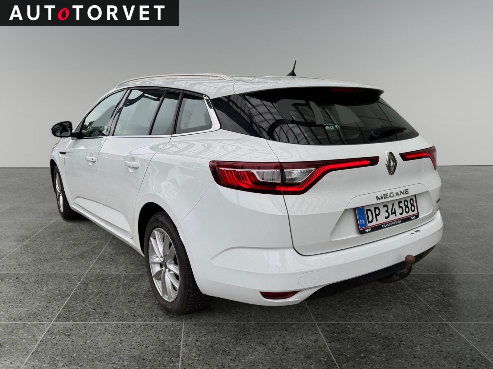 Hvid Renault Megane IV fra 2018