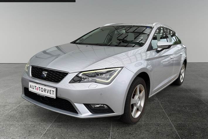 Sølv Seat Leon fra 2015